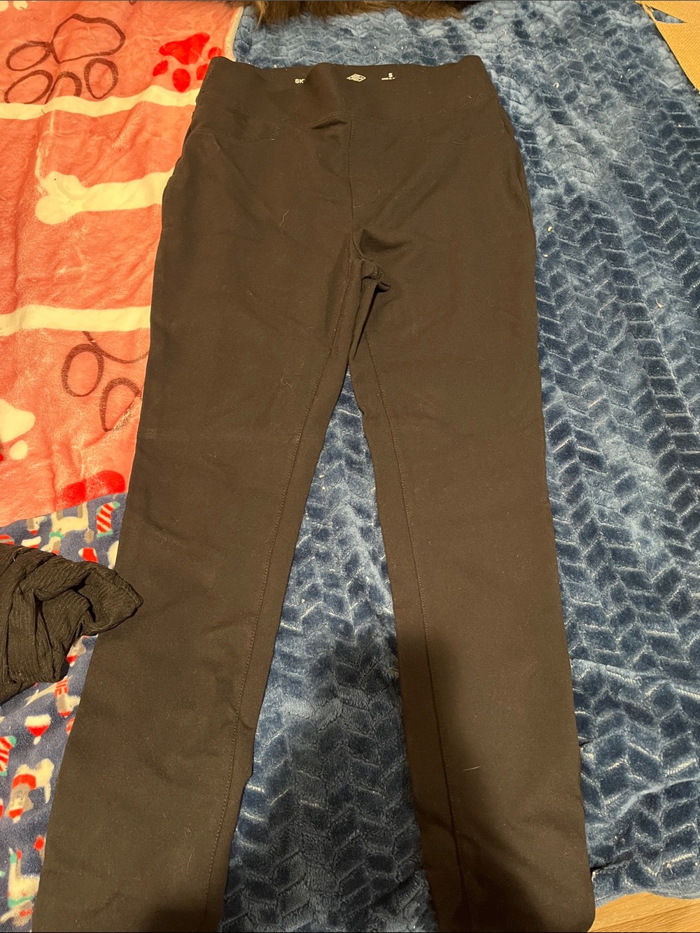 St. John's Bay Black Skinny Leg Pants